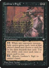 Leshrac's Sigil - Ice Age - Magic: The Gathering card