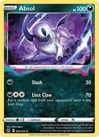 Absol - SWSH: Crown Zenith - Pokemon card