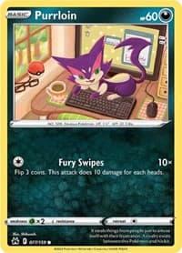 Purrloin - SWSH: Crown Zenith - Pokemon card