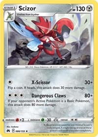 Scizor - SWSH: Crown Zenith - Pokemon card