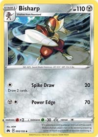Bisharp - SWSH: Crown Zenith - Pokemon card