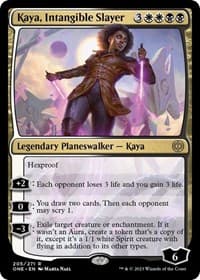 Kaya, Intangible Slayer - Phyrexia: All Will Be One - Magic: The Gathering card