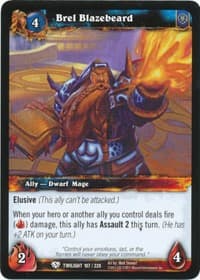 Brel Blazebeard - Twilight of the Dragons - WoW card