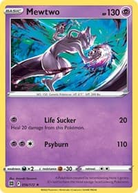 Mewtwo - 056/172 (Cosmos Holo) - Miscellaneous Cards & Products - Pokemon card