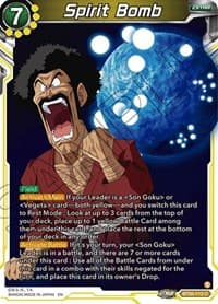 Spirit Bomb - Power Absorbed - Dragon Ball Super: Masters card