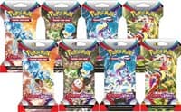 Scarlet & Violet Sleeved Booster Pack Bundle [Set of 8] - SV01: Scarlet & Violet Base Set - Pokemon card