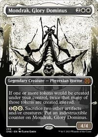 Mondrak, Glory Dominus (Showcase) - Phyrexia: All Will Be One - Magic: The Gathering card