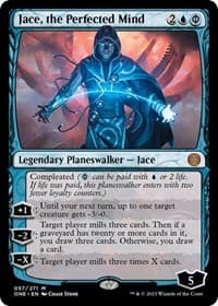 Jace, the Perfected Mind - Phyrexia: All Will Be One - Magic: The Gathering card
