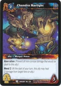 Chandra Marlight - Twilight of the Dragons - WoW card