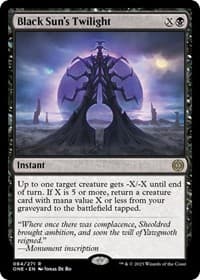 Black Sun's Twilight - Phyrexia: All Will Be One - Magic: The Gathering card