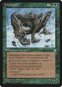 Lhurgoyf - Ice Age - Magic: The Gathering card