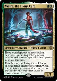 Melira, the Living Cure - Phyrexia: All Will Be One - Magic: The Gathering card