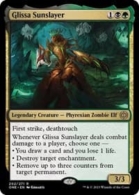 Glissa Sunslayer - Phyrexia: All Will Be One - Magic: The Gathering card