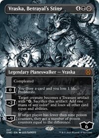 Vraska, Betrayal's Sting (Borderless) - Phyrexia: All Will Be One - Magic: The Gathering card