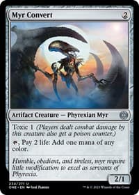 Myr Convert - Phyrexia: All Will Be One - Magic: The Gathering card
