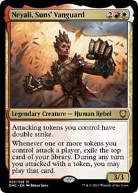 Neyali, Suns' Vanguard - Commander: Phyrexia: All Will Be One - Magic: The Gathering card