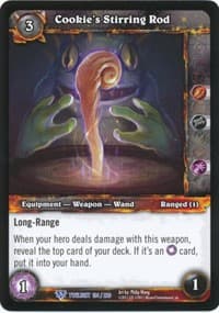 Cookie's Stirring Rod - Twilight of the Dragons - WoW card