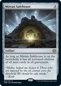 Mirran Safehouse - Phyrexia: All Will Be One - Magic: The Gathering card