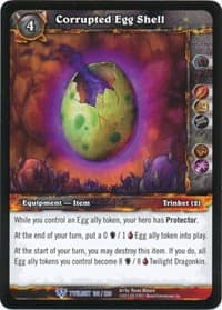 Corrupted Egg Shell - Twilight of the Dragons - WoW card