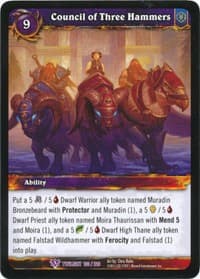 Council of Three Hammers - Twilight of the Dragons - WoW card