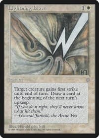 Lightning Blow - Ice Age - Magic: The Gathering card