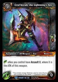 Crul'korak, the Lightning's Arc - Twilight of the Dragons - WoW card