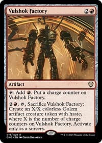 Vulshok Factory - Commander: Phyrexia: All Will Be One - Magic: The Gathering card