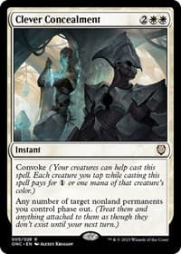Clever Concealment - Commander: Phyrexia: All Will Be One - Magic: The Gathering card