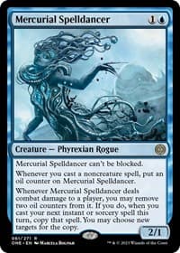 Mercurial Spelldancer - Phyrexia: All Will Be One - Magic: The Gathering card