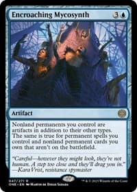 Encroaching Mycosynth - Phyrexia: All Will Be One - Magic: The Gathering card