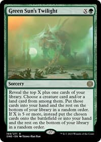 Green Sun's Twilight - Phyrexia: All Will Be One - Magic: The Gathering card