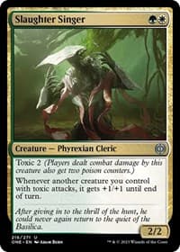 Slaughter Singer - Phyrexia: All Will Be One - Magic: The Gathering card