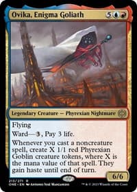 Ovika, Enigma Goliath - Phyrexia: All Will Be One - Magic: The Gathering card