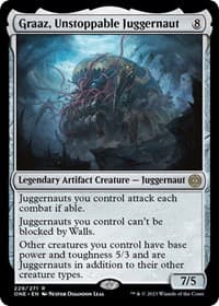 Graaz, Unstoppable Juggernaut - Phyrexia: All Will Be One - Magic: The Gathering card