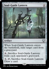 Soul-Guide Lantern - Commander: Phyrexia: All Will Be One - Magic: The Gathering card
