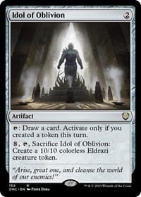Idol of Oblivion - Commander: Phyrexia: All Will Be One - Magic: The Gathering card