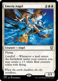 Emeria Angel - Commander: Phyrexia: All Will Be One - Magic: The Gathering card