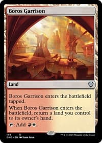 Boros Garrison - Commander: Phyrexia: All Will Be One - Magic: The Gathering card