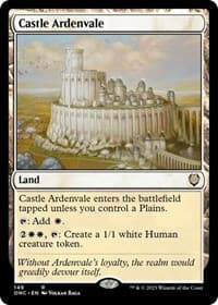 Castle Ardenvale - Commander: Phyrexia: All Will Be One - Magic: The Gathering card