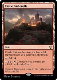 Castle Embereth - Commander: Phyrexia: All Will Be One - Magic: The Gathering card