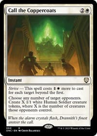 Call the Coppercoats - Commander: Phyrexia: All Will Be One - Magic: The Gathering card