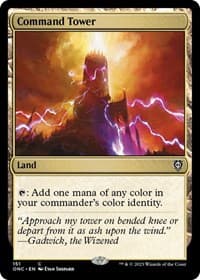 Command Tower - Commander: Phyrexia: All Will Be One - Magic: The Gathering card