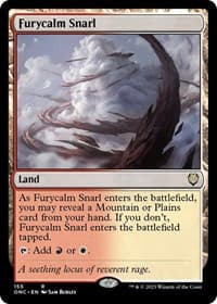Furycalm Snarl - Commander: Phyrexia: All Will Be One - Magic: The Gathering card