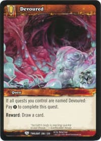 Devoured - Twilight of the Dragons - WoW card