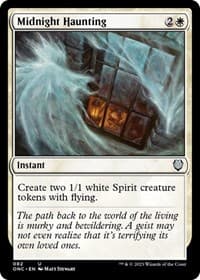 Midnight Haunting - Commander: Phyrexia: All Will Be One - Magic: The Gathering card
