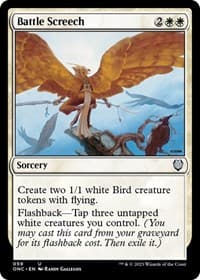 Battle Screech - Commander: Phyrexia: All Will Be One - Magic: The Gathering card