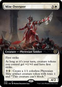 Mite Overseer (Extended Art) - Phyrexia: All Will Be One - Magic: The Gathering card
