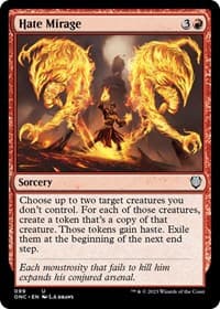 Hate Mirage - Commander: Phyrexia: All Will Be One - Magic: The Gathering card