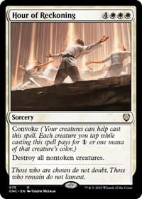 Hour of Reckoning - Commander: Phyrexia: All Will Be One - Magic: The Gathering card