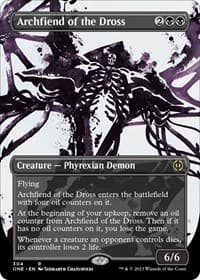 Archfiend of the Dross (Showcase) - Phyrexia: All Will Be One - Magic: The Gathering card